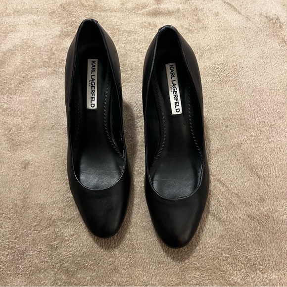 Kark Lagerfeld heels- size: 8 - Picture 7 of 11